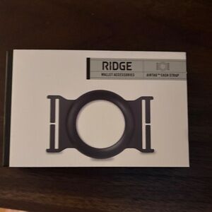 Ridge AirTag Cash Strap Wallet Accessory Brand New